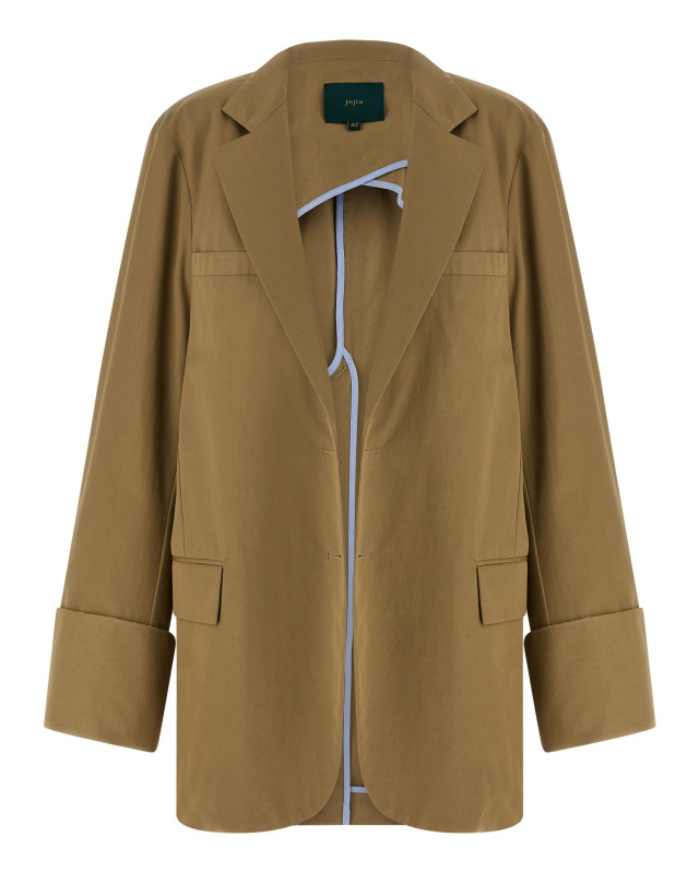 [MAISON JEJIA] Blazer SS26 MJD514ATEX44BEIGECOTTON