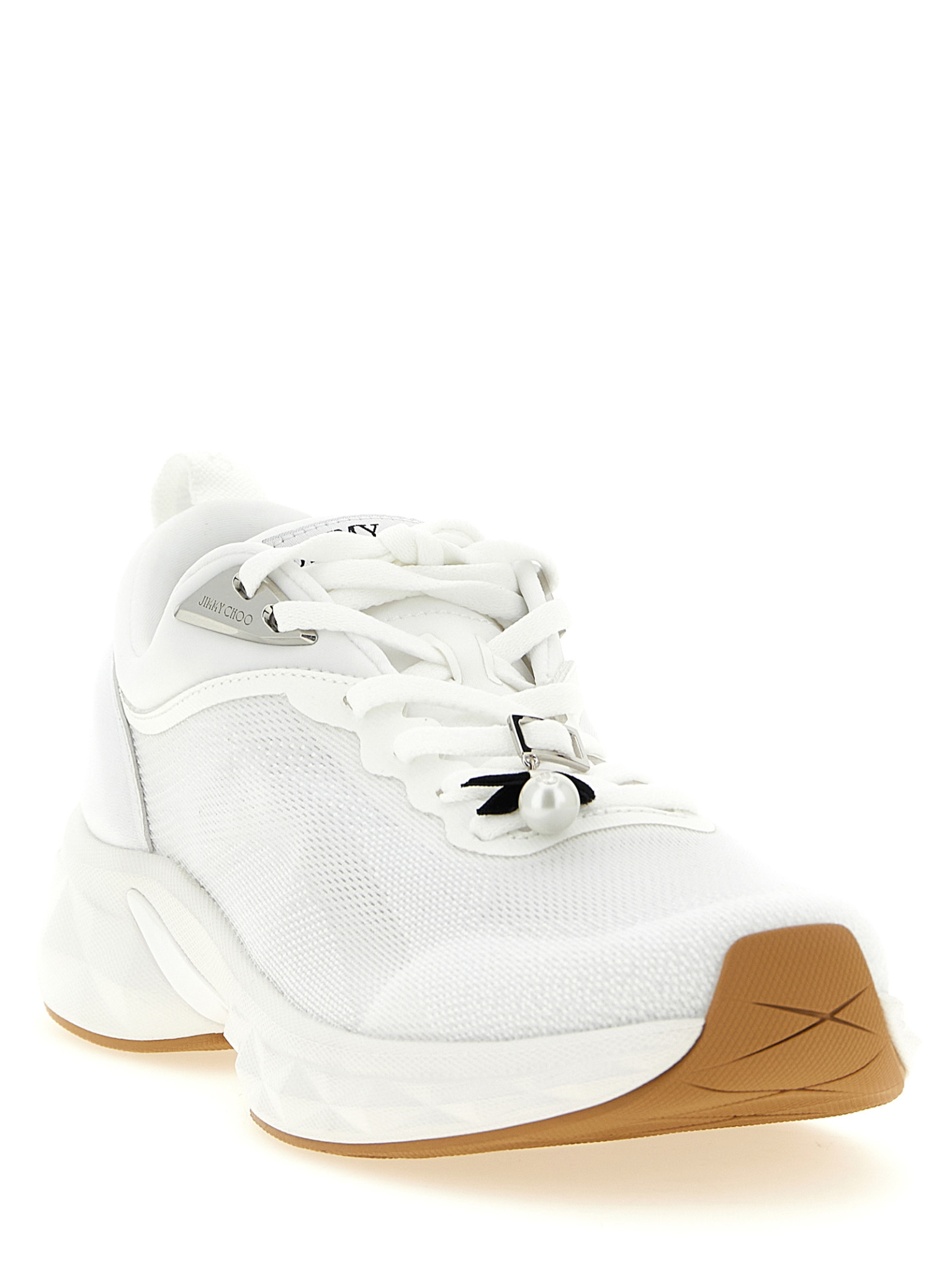 [Jimmy Choo] Sneakers SS26 DIAMONDRUNFZGEVWHITEMIX