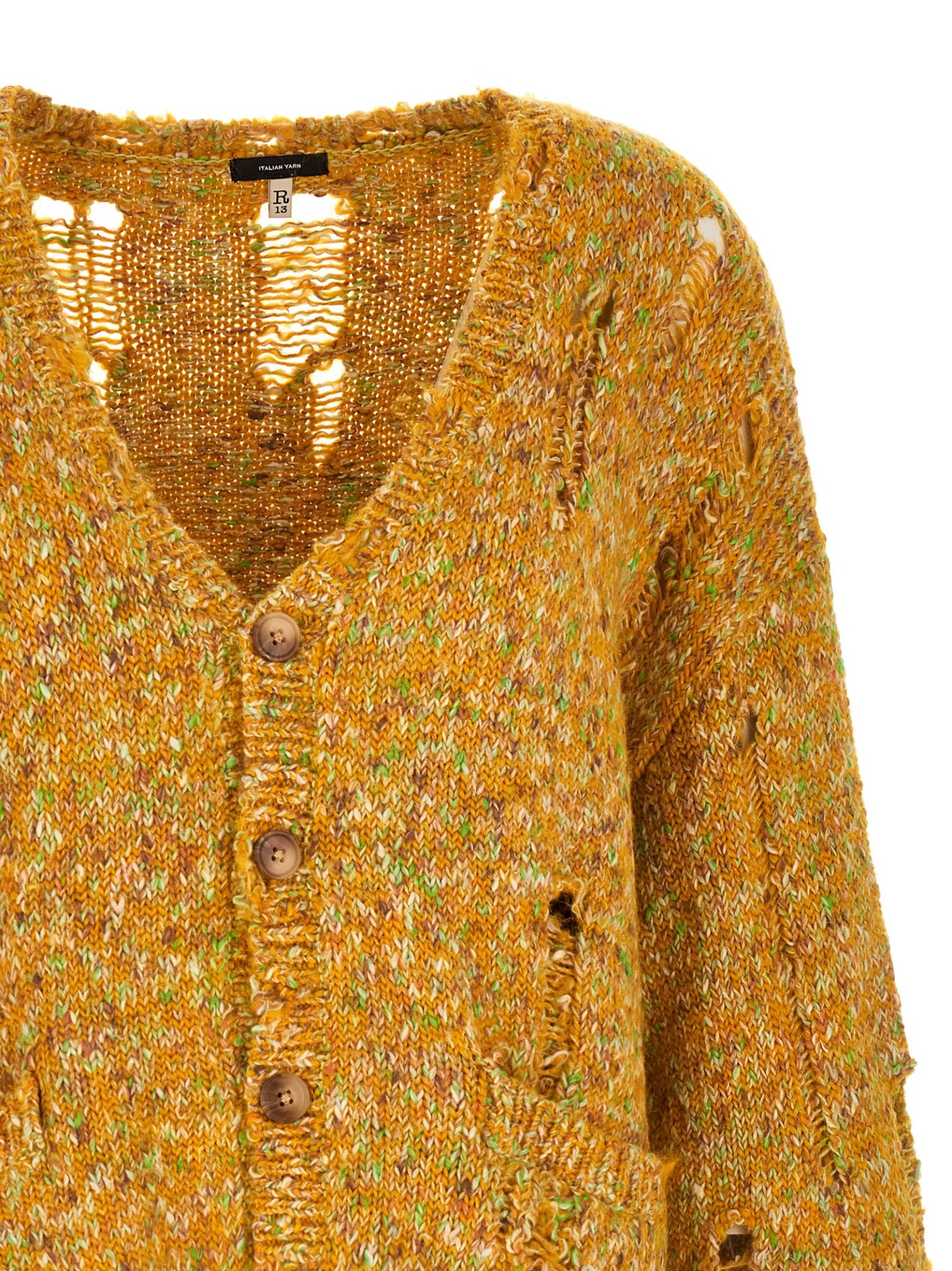 [R13] Knitwear SS26 R13WY198Y246AYELLOW