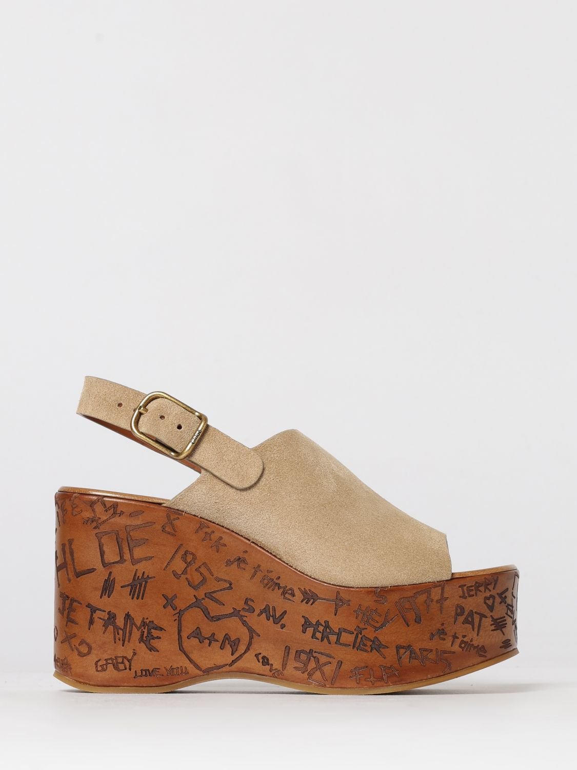 [Chloe] Sandals SS26 CH25A10GRY 751