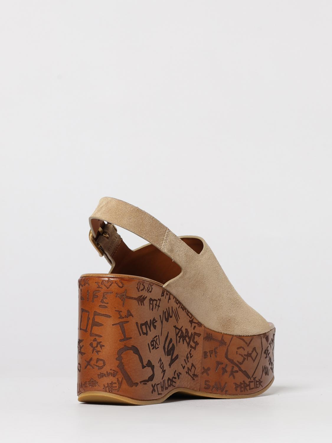 [Chloe] Sandals SS26 CH25A10GRY 751