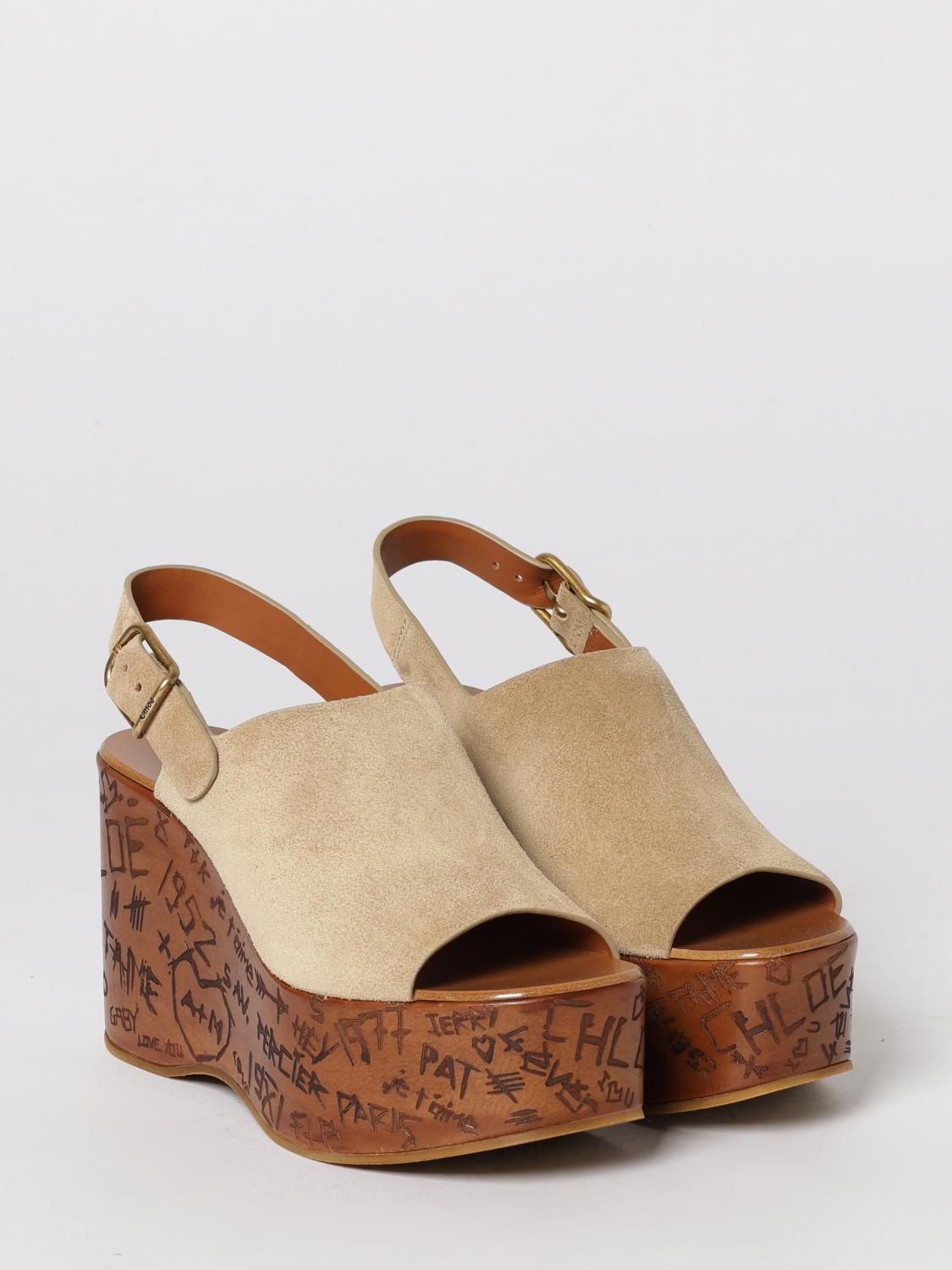 [Chloe] Sandals SS26 CH25A10GRY 751