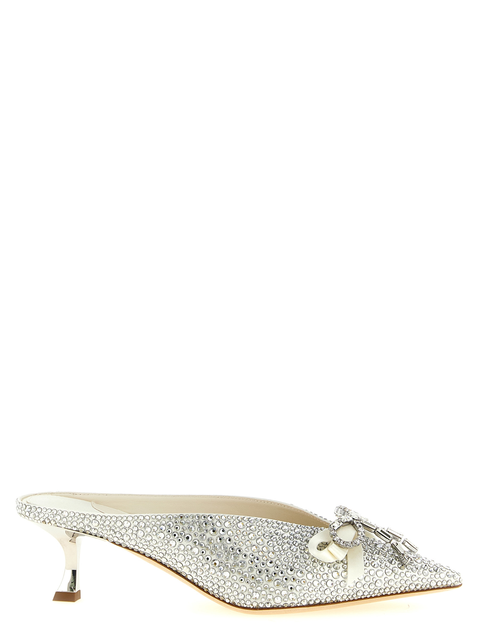 [Jimmy Choo] Pumps SS26 AURIAMULE50BTNIVORYCRYSTAL