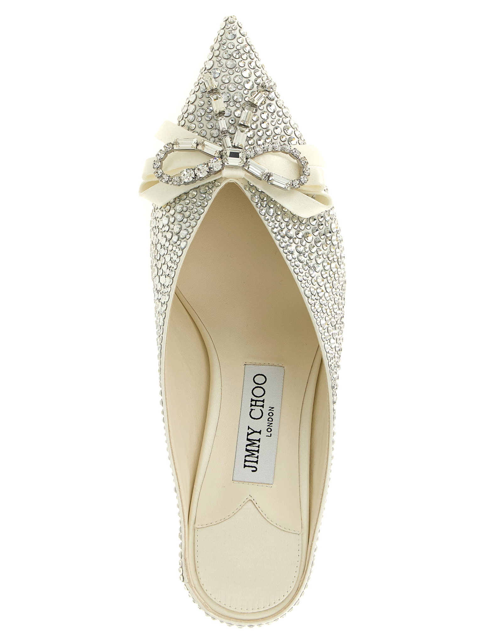 [Jimmy Choo] Pumps SS26 AURIAMULE50BTNIVORYCRYSTAL