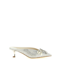 [Jimmy Choo] Pumps SS26 AURIAMULE50BTNIVORYCRYSTAL