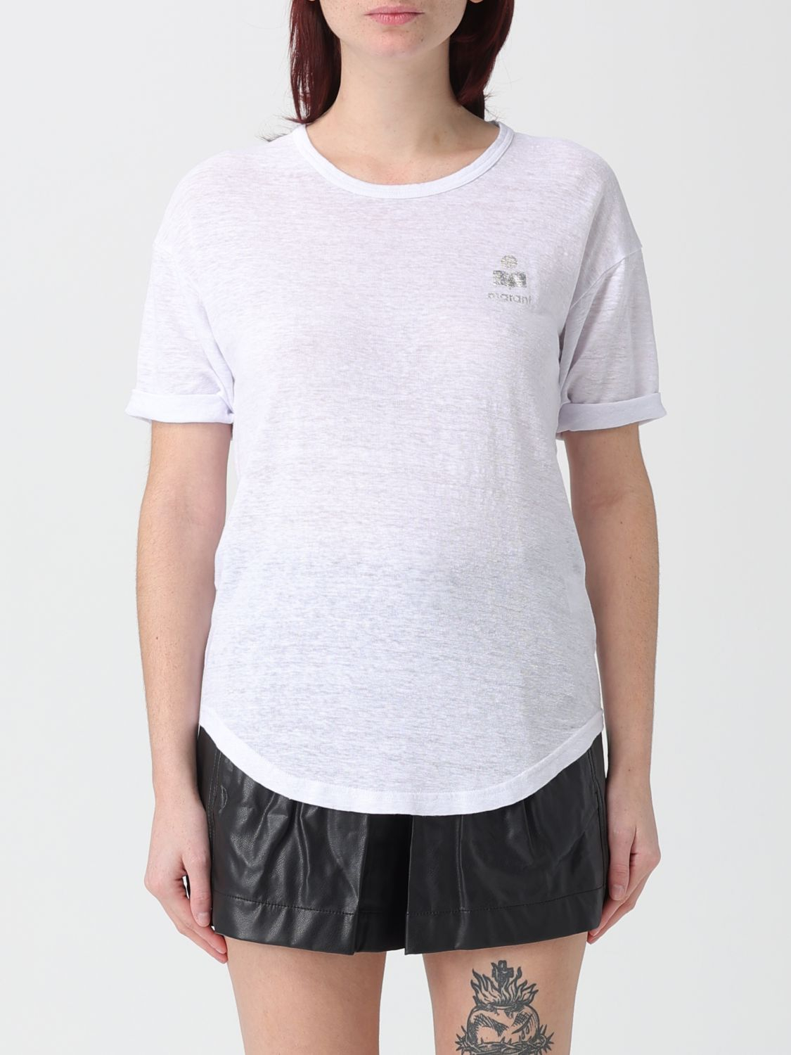 [Isabel Marant Etoile] T-shirts Short Sleeve SS26 TS0315FBA1N10E 20WH