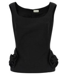 [MAGDA BUTRYM] Tank top SS26 353426BLACK