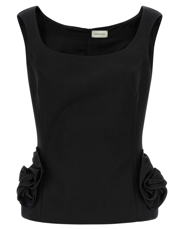 [MAGDA BUTRYM] Tank top SS26 353426BLACK