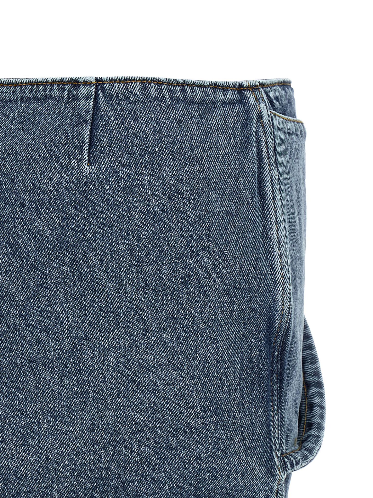 [MAGDA BUTRYM] Mini skirt SS26 148426DARKBLUE