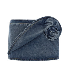 [MAGDA BUTRYM] Mini skirt SS26 148426DARKBLUE