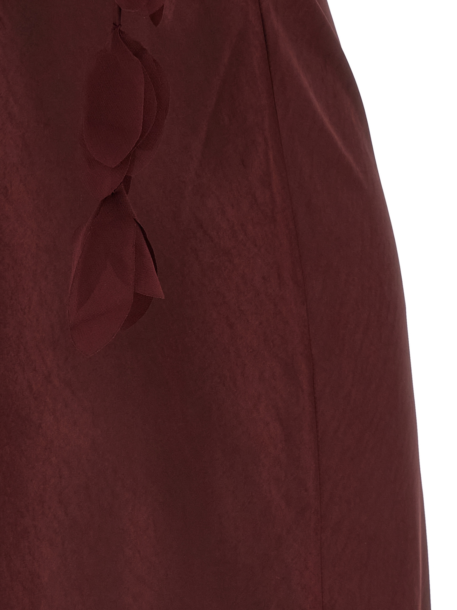 [SELF PORTRAIT] Sleeveless dress SS26 RS26218MBUBURGUNDY