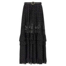 [SELF PORTRAIT] Long skirt SS26 RS26196XSKBBLACK