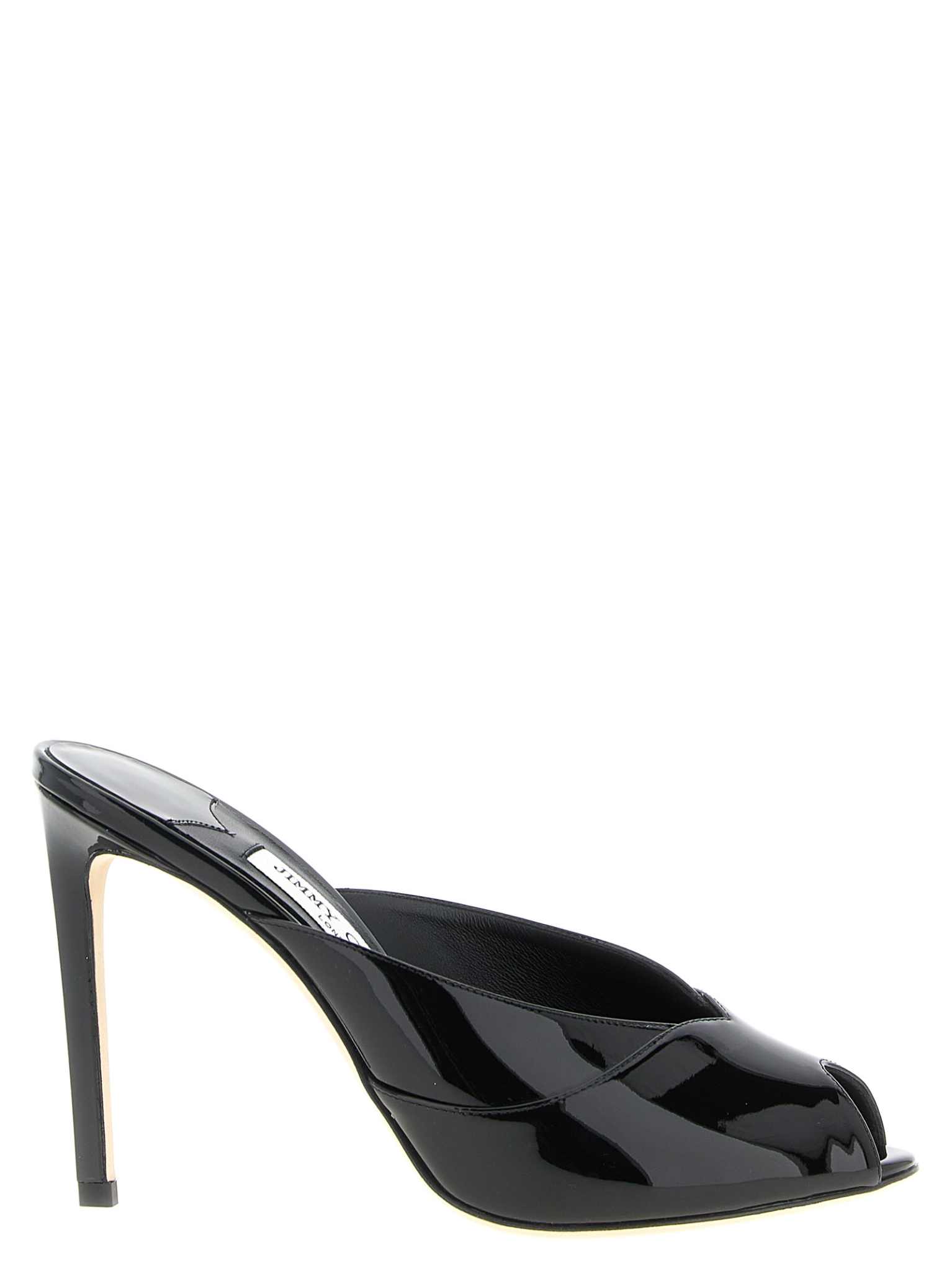 [Jimmy Choo] Sandals SS26 BRIGITTEMULE100PATBLACK