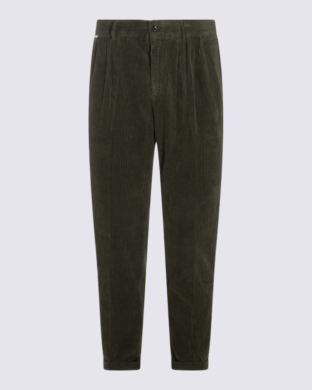 [04651 / A TRIP IN A BAG] Trousers FW26 3PA2601B11MOSS GREEN