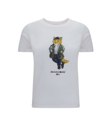 [MAISON KITSUNE] T-shirts Short Sleeve FW26 MRWJT11KJ7026P100