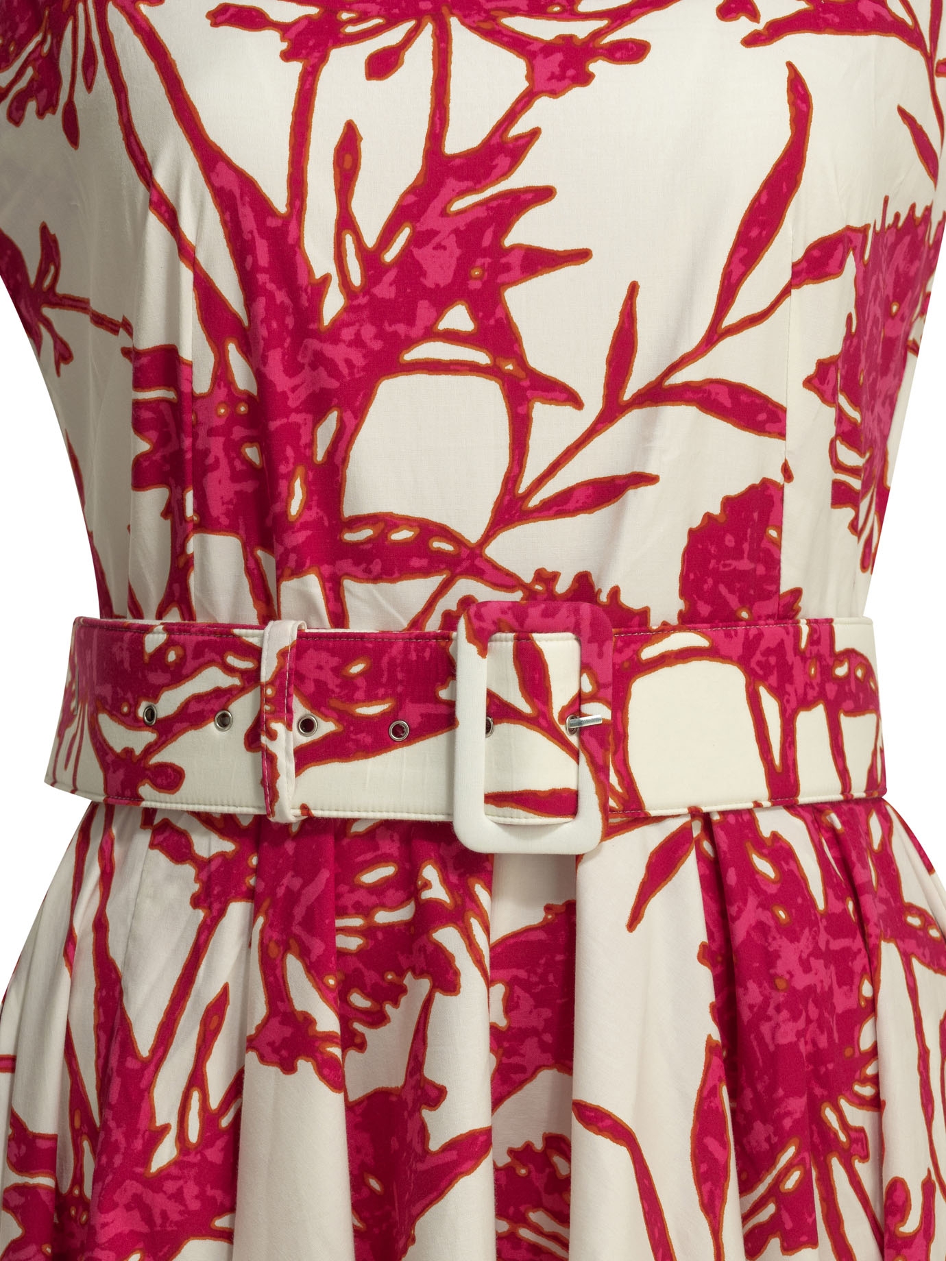[Samantha Sung] Sleeveless dress SS26 ASTERPRIMAVERA SILHOUETTEWHITE