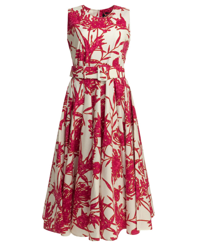 [Samantha Sung] Sleeveless dress SS26 ASTERPRIMAVERA SILHOUETTEWHITE