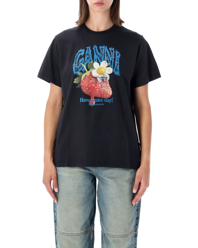 [GANNI] T-shirts Short Sleeve FW26 A105025711026252