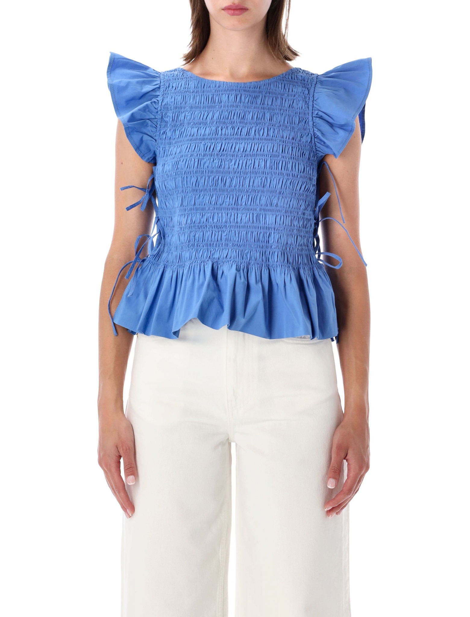 [GANNI] T-shirts Sleeveless FW26 A104042210742591