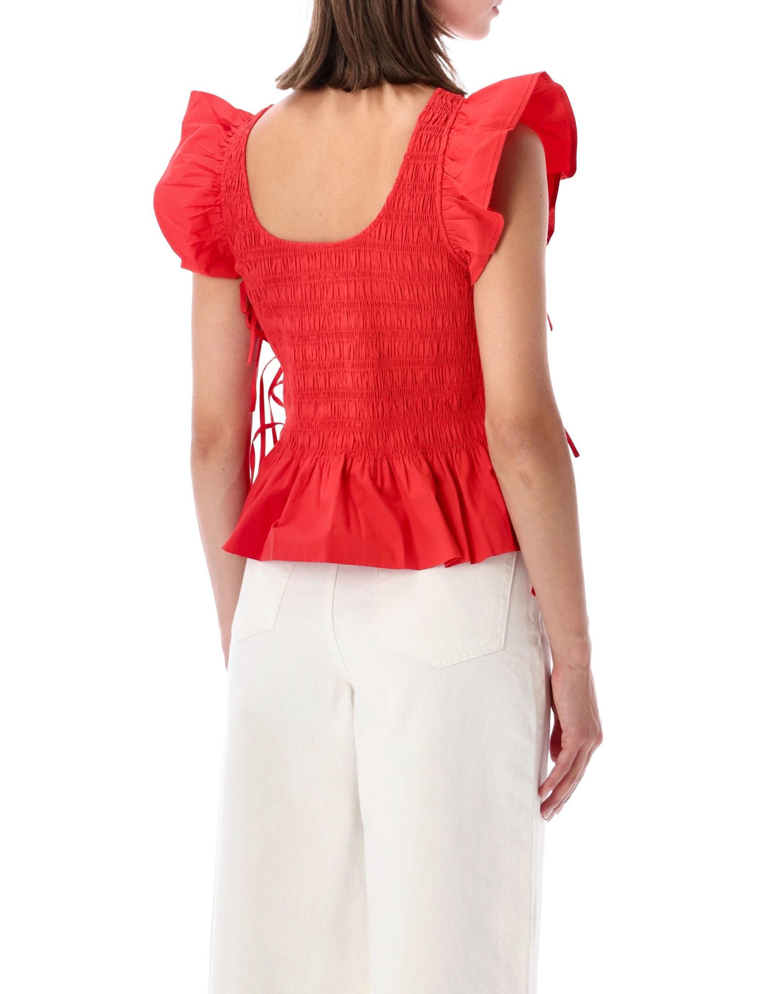 [GANNI] T-shirts Sleeveless FW26 A10404221074206P