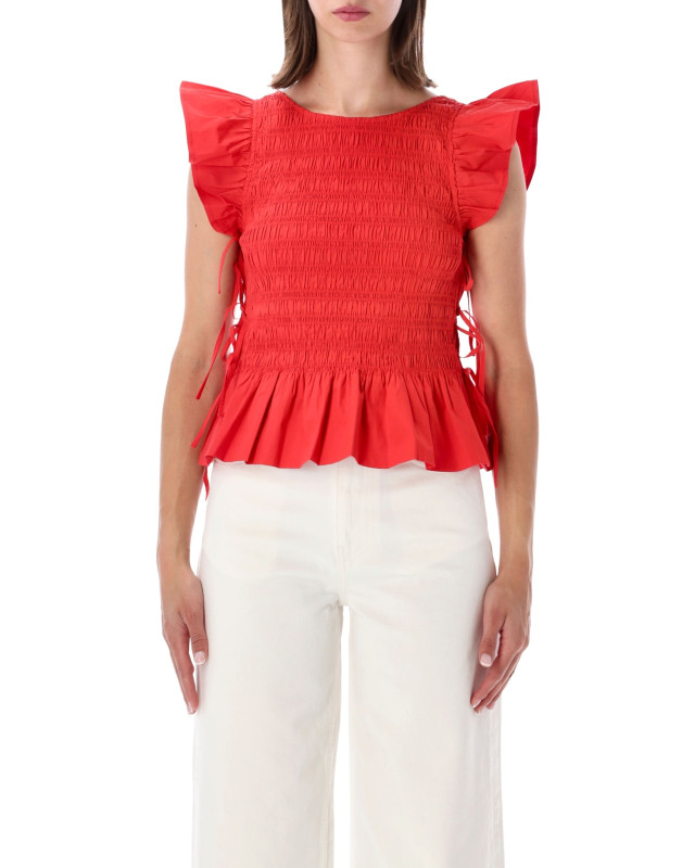 [GANNI] T-shirts Sleeveless FW26 A10404221074206P