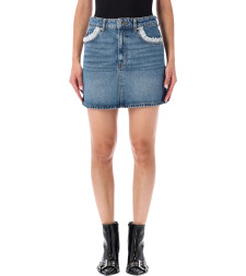 [GANNI] Mini skirt FW26 A109029111166569