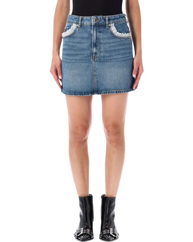 [GANNI] Mini skirt FW26 A109029111166569