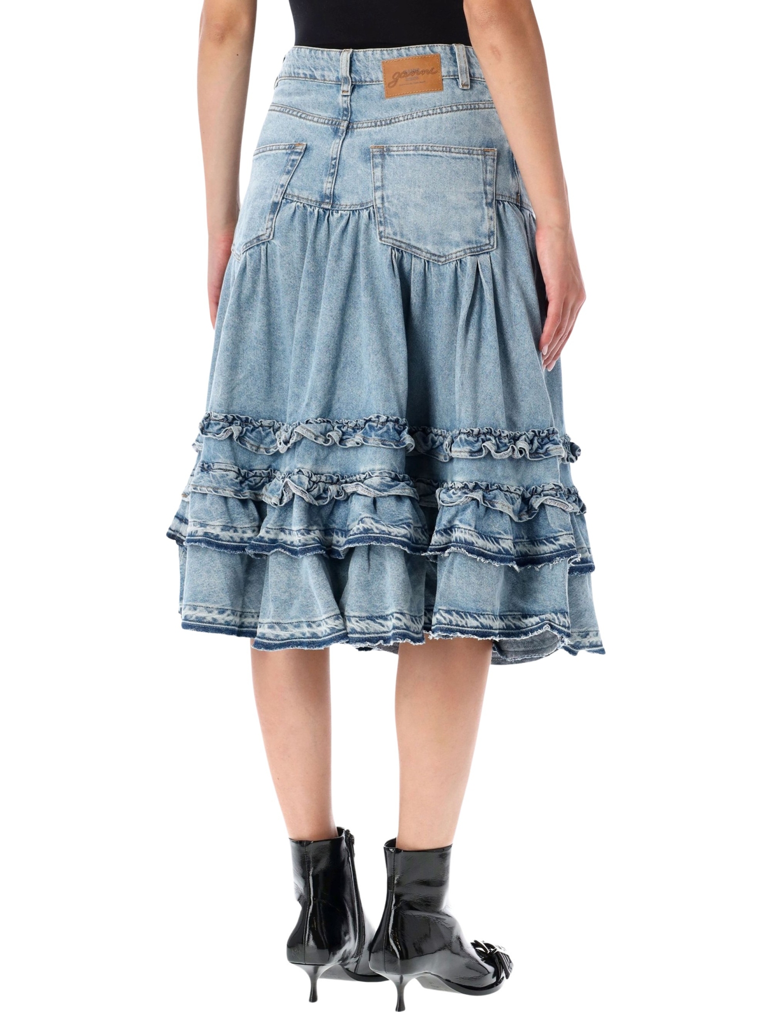[GANNI] Midi skirt FW26 A109023012188565