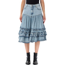 [GANNI] Midi skirt FW26 A109023012188565