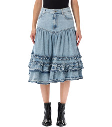 [GANNI] Midi skirt FW26 A109023012188565