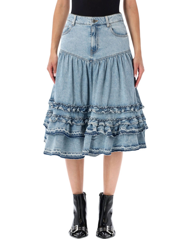 [GANNI] Midi skirt FW26 A109023012188565