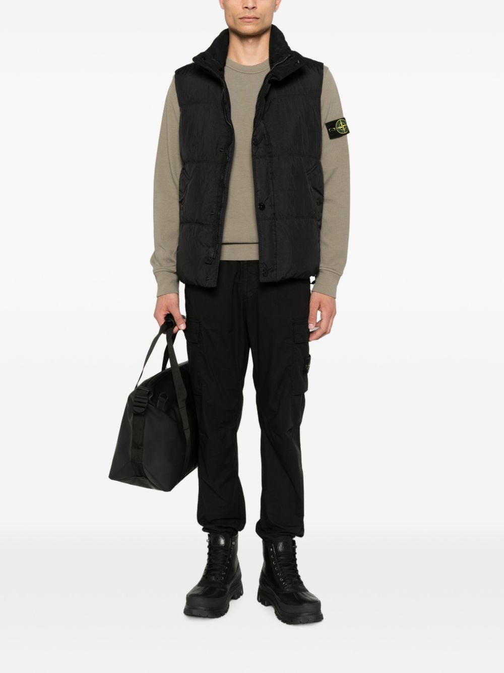 [Stone Island] Down Vest FW26 L2S15G100010S0A23V0029