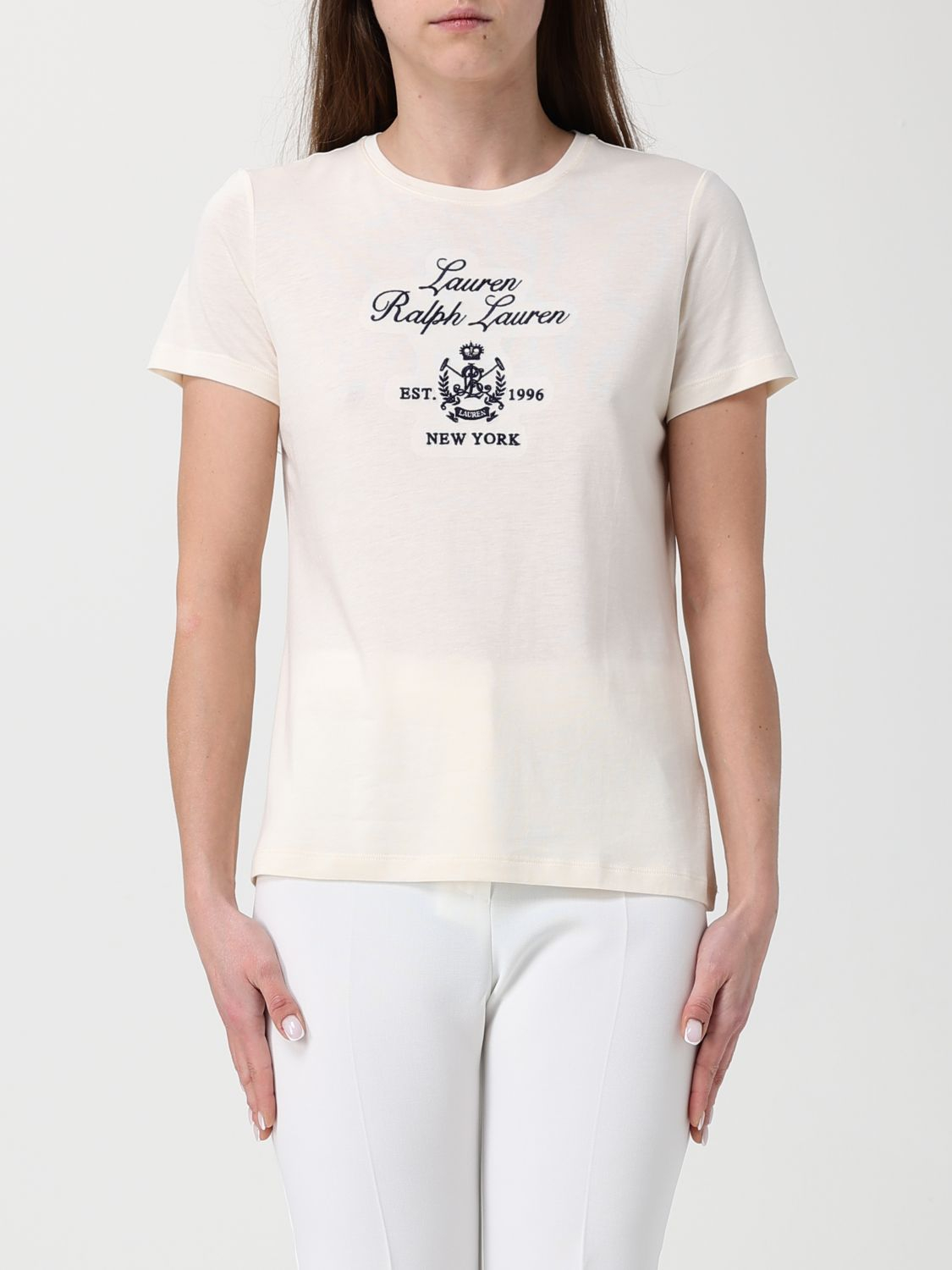 [LAUREN RALPH LAUREN] T-shirts Short Sleeve SS26 200P03725 002