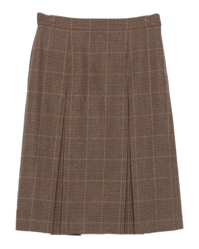 [Saint Laurent] Midi skirt FW25 831068Y3J459217