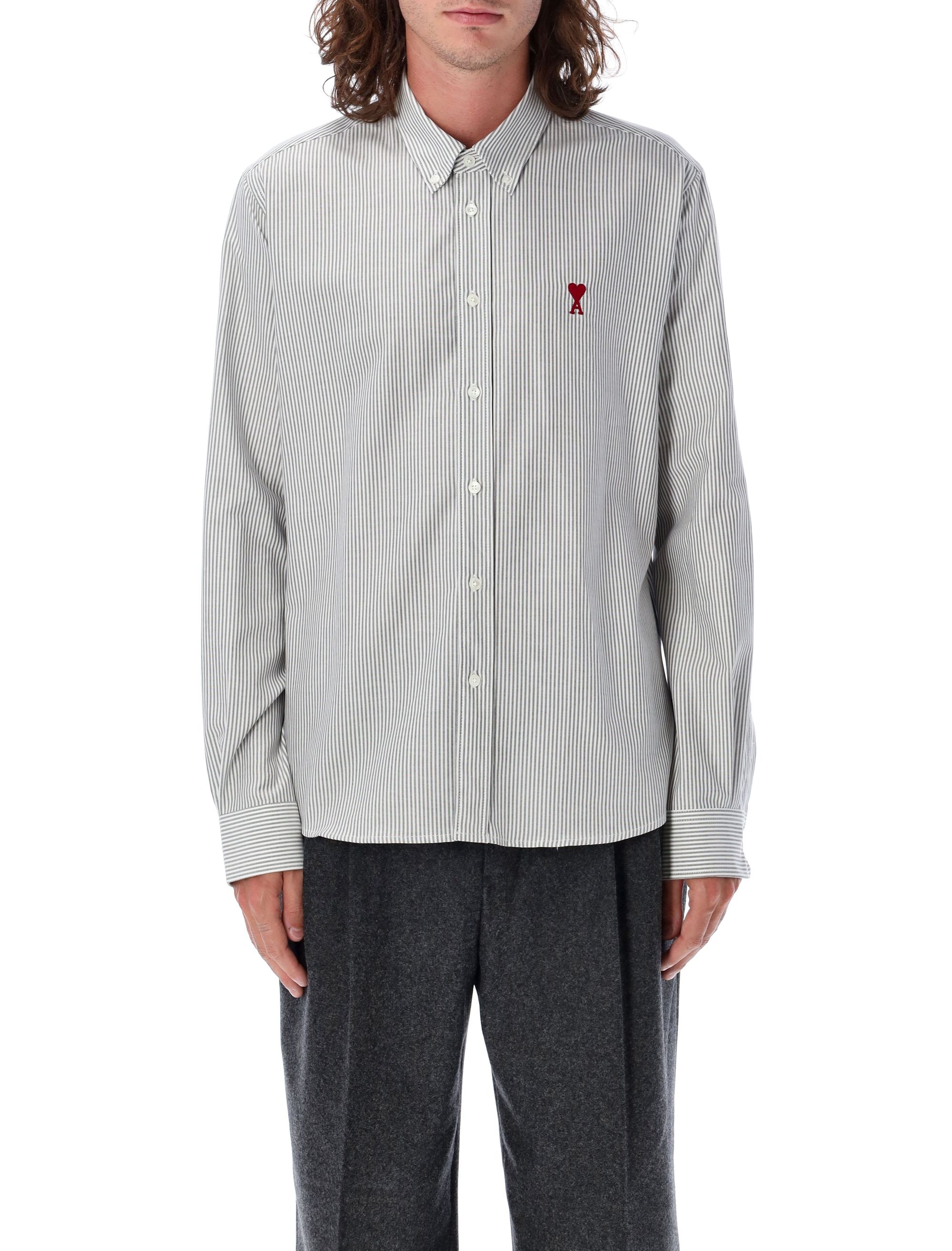[Ami Paris] Shirts Long Sleeve FW26 BFUSH063CO0087039