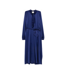 [Forte Forte] Long sleeve dress FW26 15075MYDRESSLAPISLAZZULI