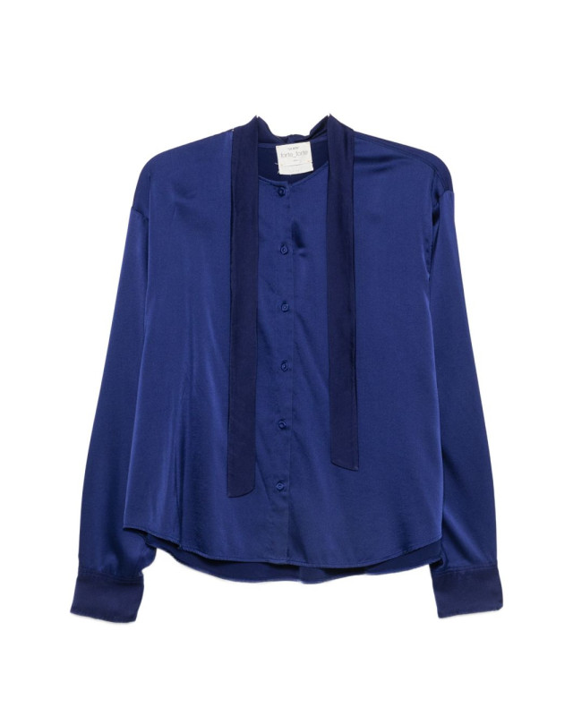 [Forte Forte] Shirt FW26 15072MYSHIRTLAPISLAZZULI