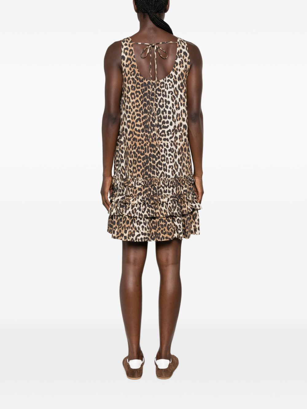 [GANNI] Sleeveless dress FW26 A1030760859
