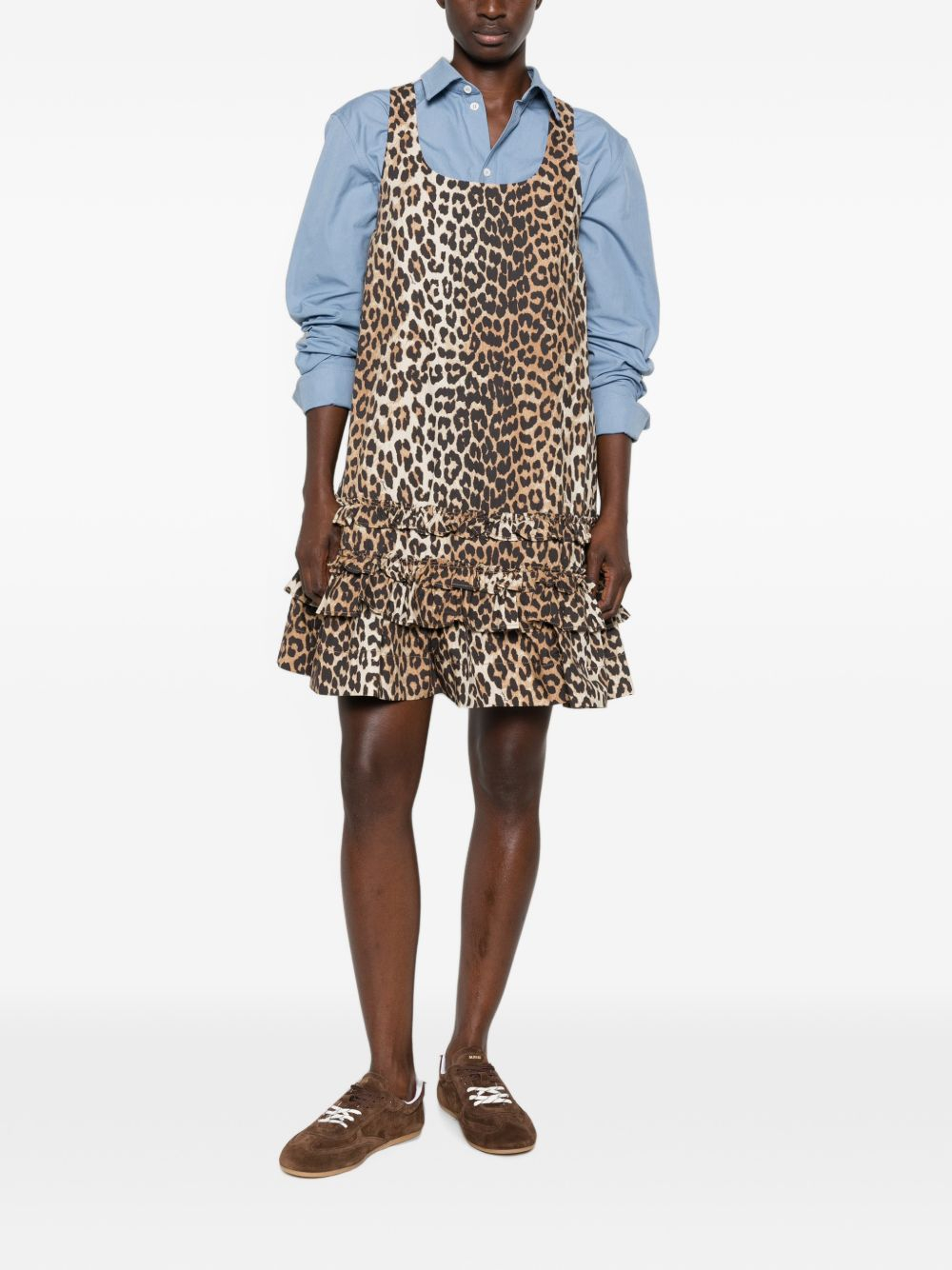 [GANNI] Sleeveless dress FW26 A1030760859