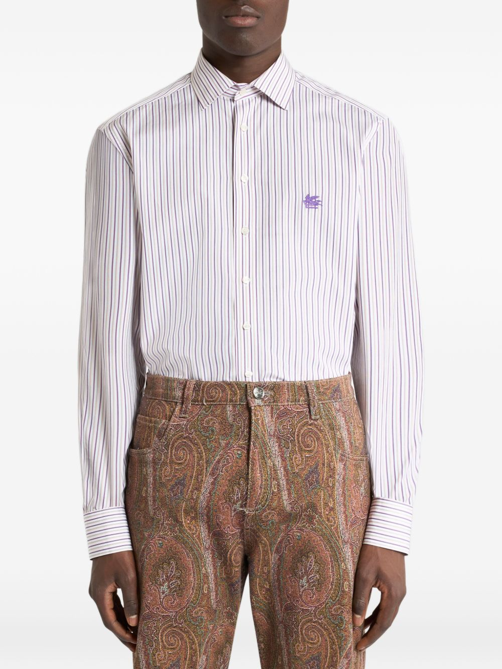 [Etro] Shirts Long Sleeve FW26 MRIB000299TR5B7S9870