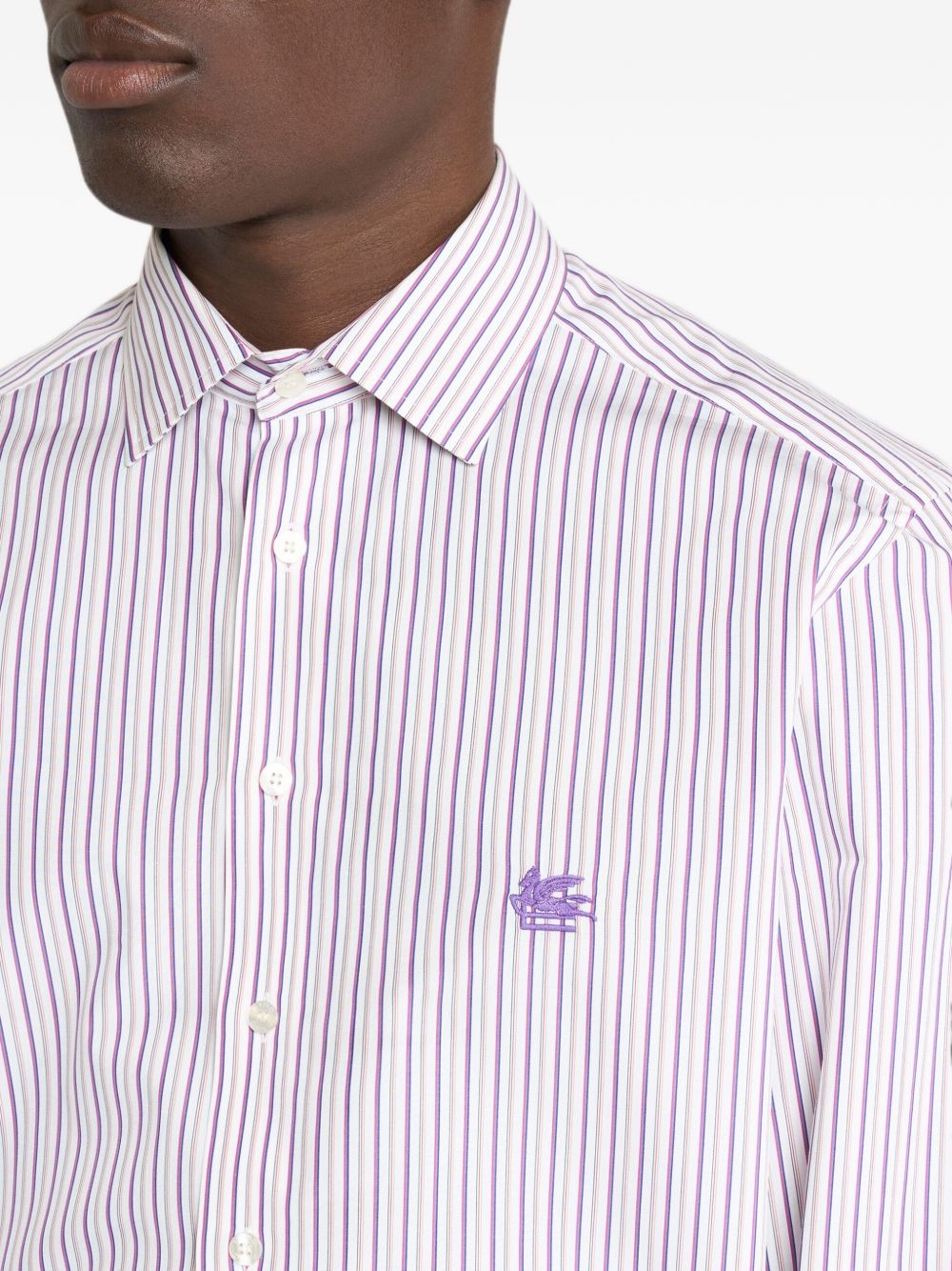 [Etro] Shirts Long Sleeve FW26 MRIB000299TR5B7S9870