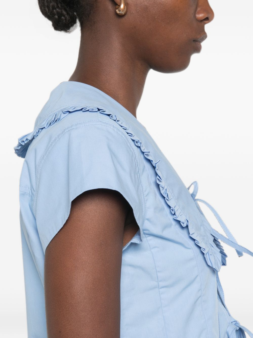 [GANNI] T-shirts Sleeveless FW26 A1040341ZZL