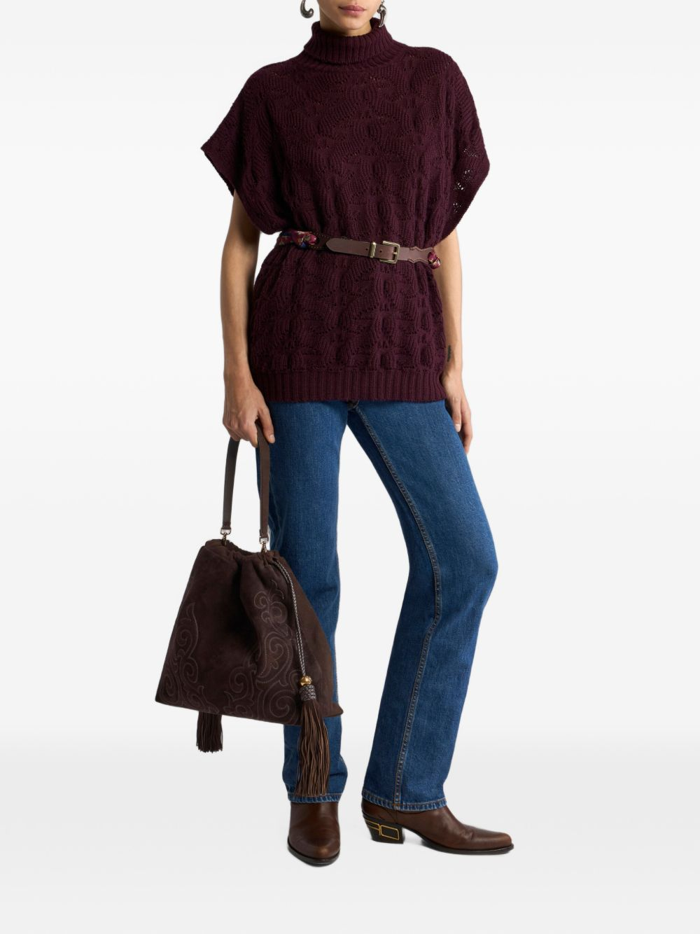 [Etro] T-shirts Short Sleeve FW26 WRKE0410AU12AR0369