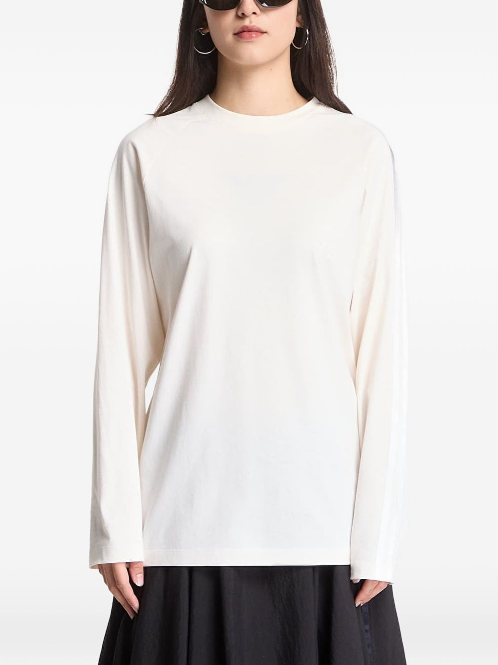 [Y - 3] T-shirts Long Sleeve FW26 KU2195CWHITE