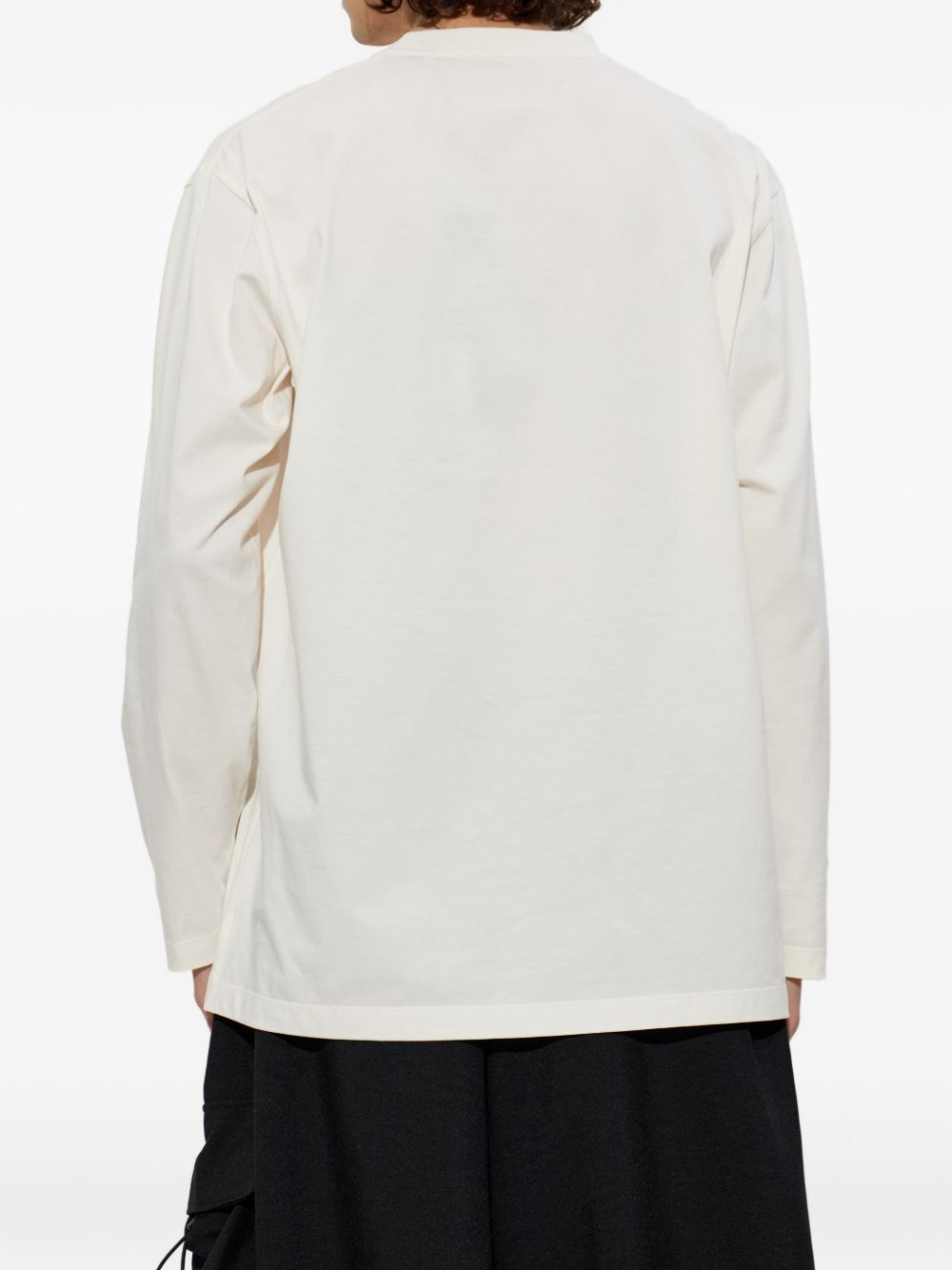 [Y - 3] T-shirts Long Sleeve FW26 KQ9777CWHITE
