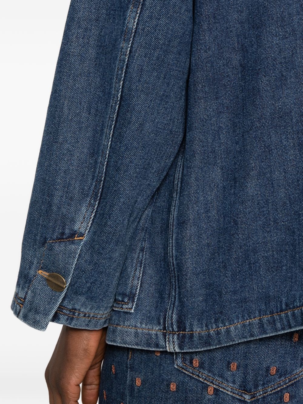 [Forte Forte] Denim Jacket FW26 15031MYJACKETINDIGO