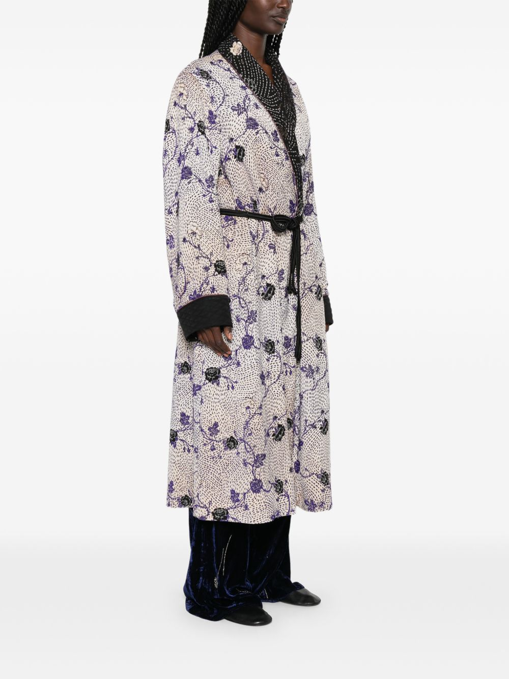 [Forte Forte] Coat FW26 15005MYCOATLAPISLAZZULI