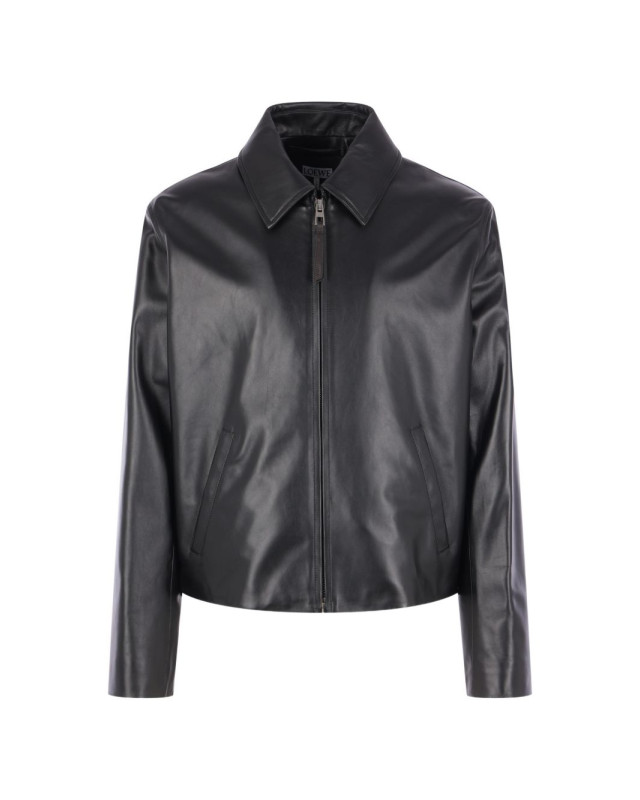 [Loewe] Leather Jacket FW26 H526Y34LBT1100