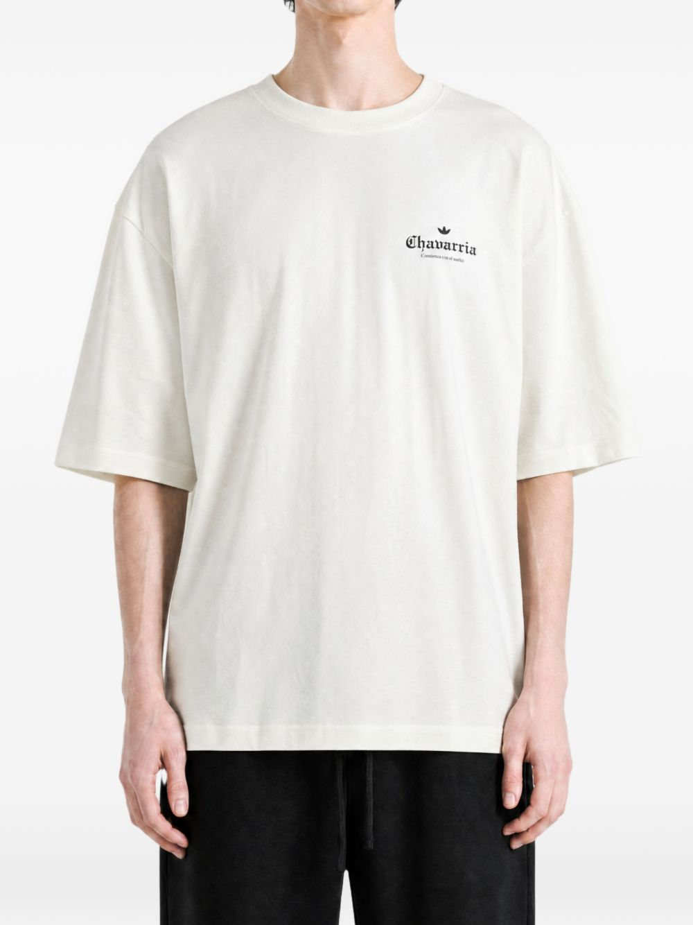 [ADIDAS X WILLY CHAVARRIA] T-shirts Short Sleeve FW26 KY7707OFFWHITE