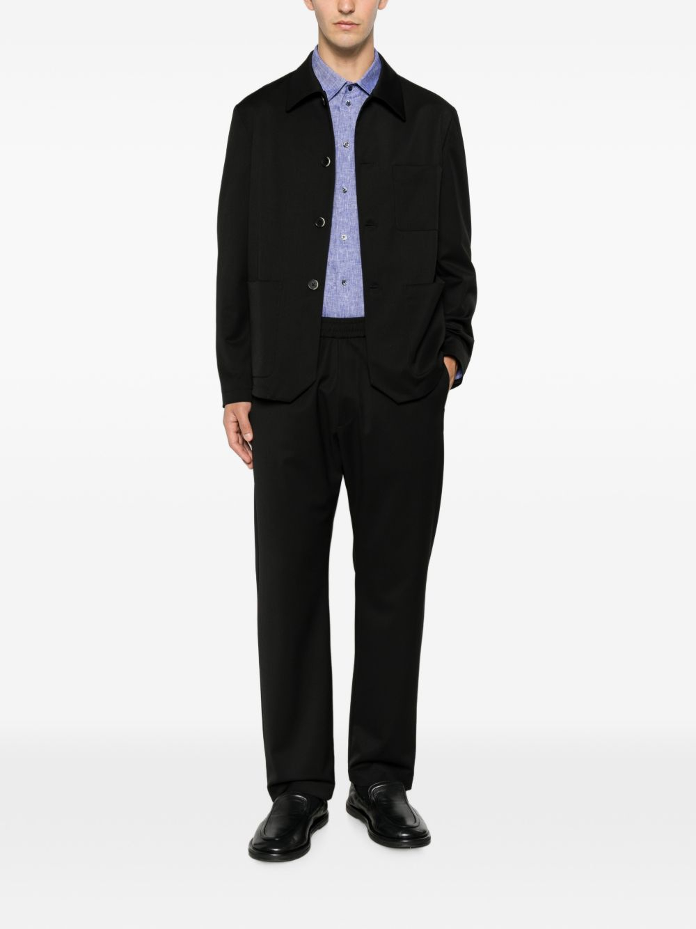 [Emporio Armani] Shirts Long Sleeve FW26 EM000099TE10157OB003